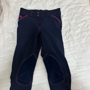 Smart Pak Pink Knee Patch Breeches
